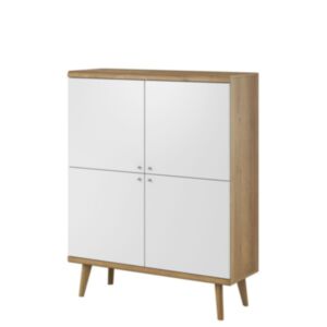 Kumode Prime PK107-dąb riviera / biały