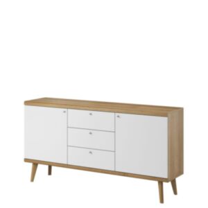 Kumode Prime PKSZ160-dąb riviera / biały