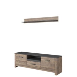TV galds SALUIN SL02 + plaukts SALUIN SL03